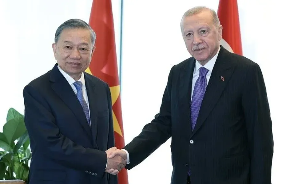 Cumhurbaşkanı Erdoğan, Türkevi'nde temaslarına başladı