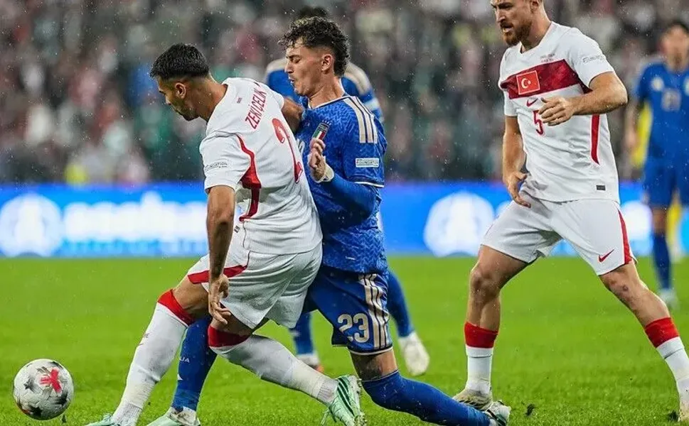 A Milli Futbol Takımı, İtalya'ya 4-1 yenildi...