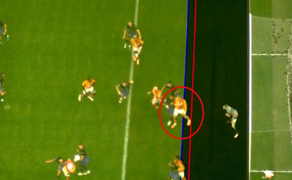 Galatasaray'ın golü VAR incelemesiyle iptal edildi