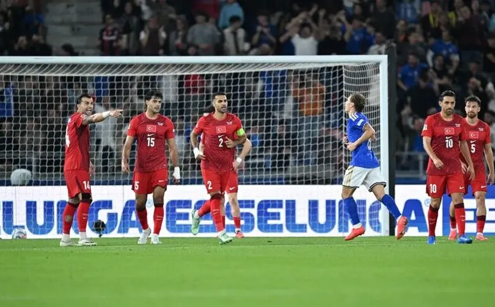 A Milli Futbol Takımı, İtalya'ya 3-1 yenildi!