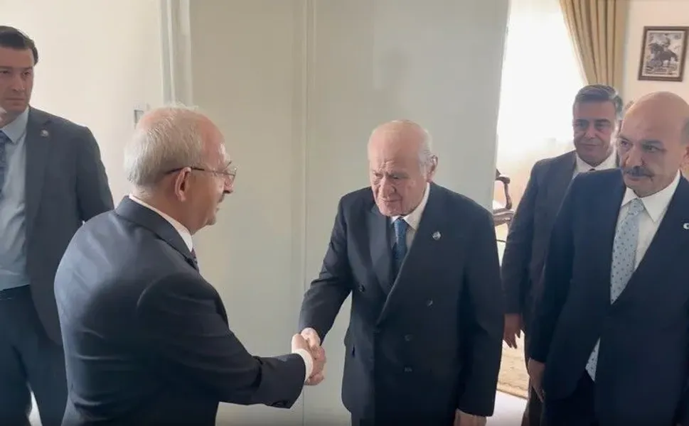 Meclis’te Kılıçdaroğlu-Bahçeli görüşmesi: Gündem Terörsüz Türkiye süreci!