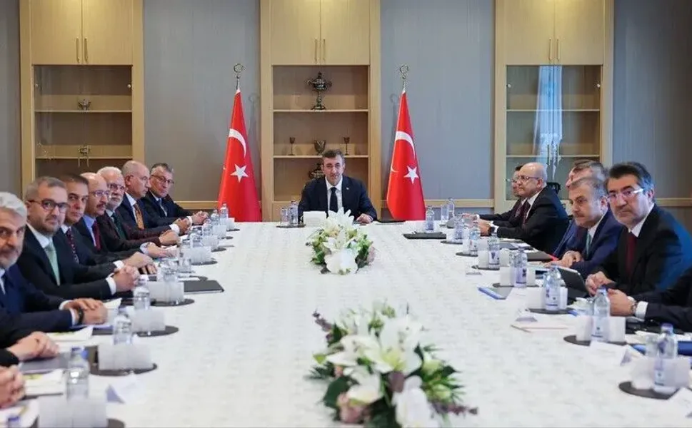 Cumhurbaşkanı Yardımcısı Yılmaz başkanlığında SPK hesaplarına ilişkin ödeme takvimi ele alındı