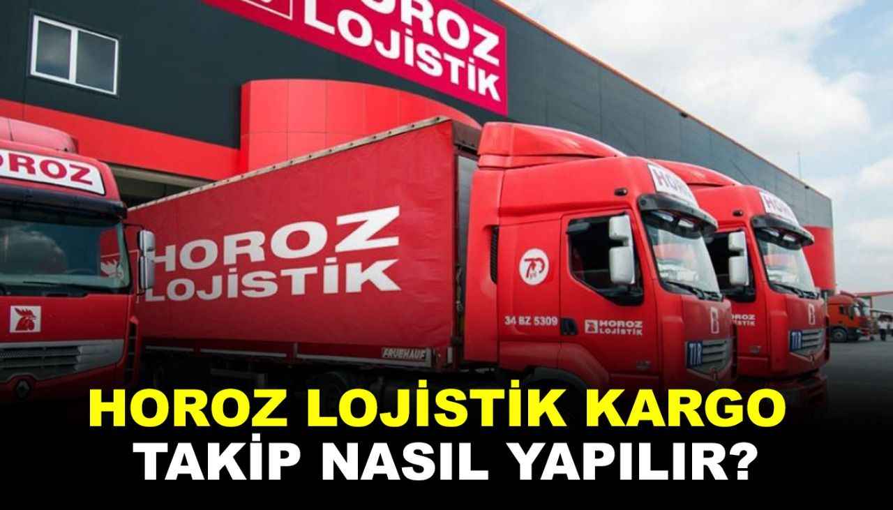 Horoz lojistik kargo takip nasıl yapılır? Kargom nerede?