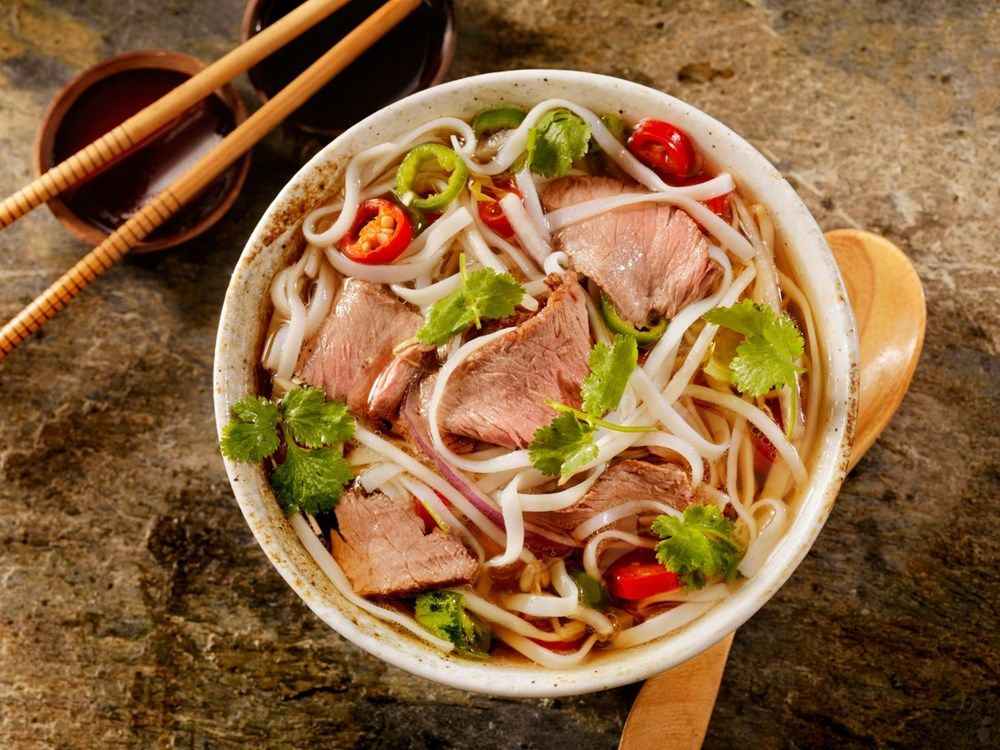 Beef pho, Vietnam