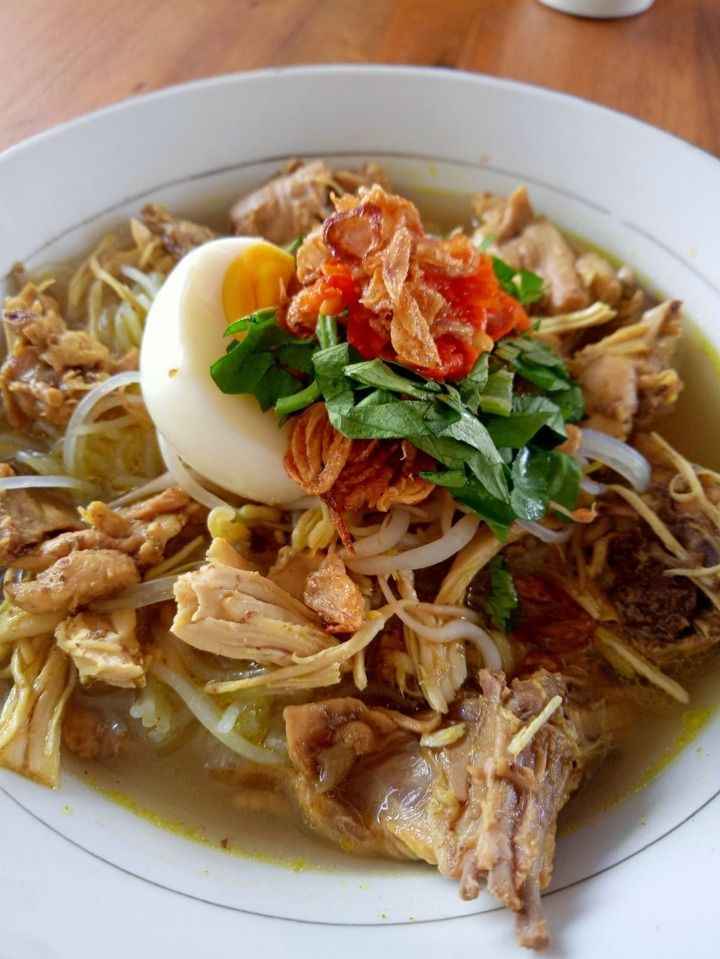 Soto ayam, Endonezya