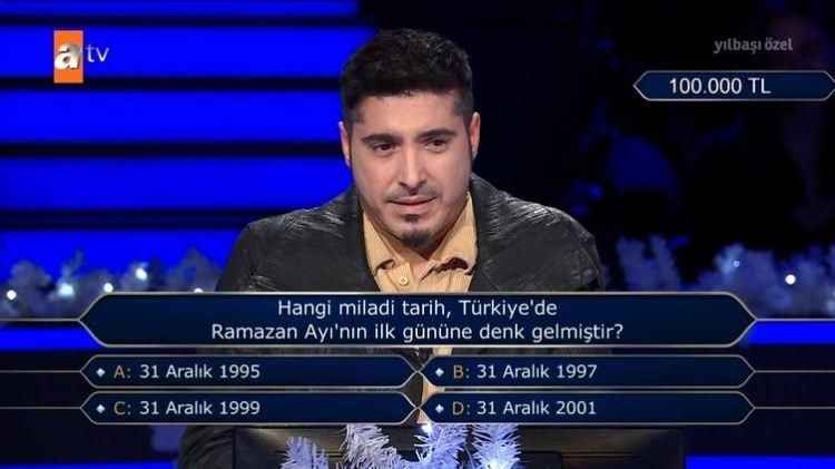 Kim Milyoner Olmak İster’de güldüren soru!