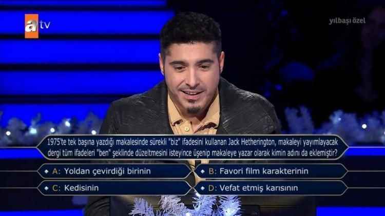 Kim Milyoner Olmak İster’de güldüren soru!