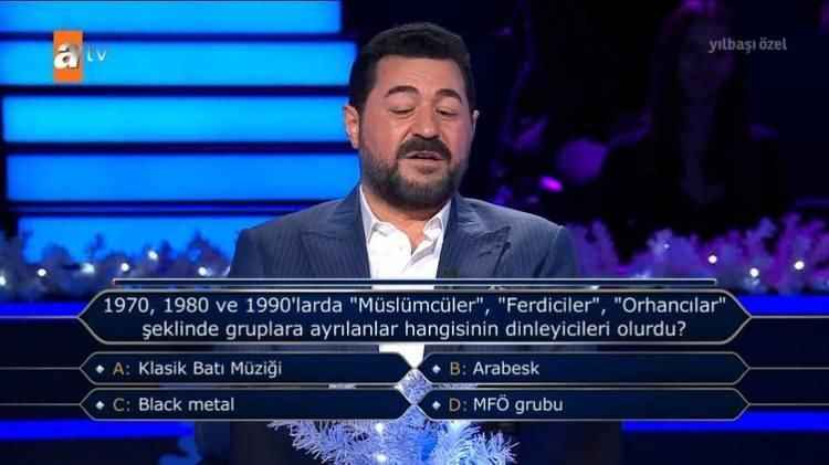 Kim Milyoner Olmak İster’de güldüren soru!