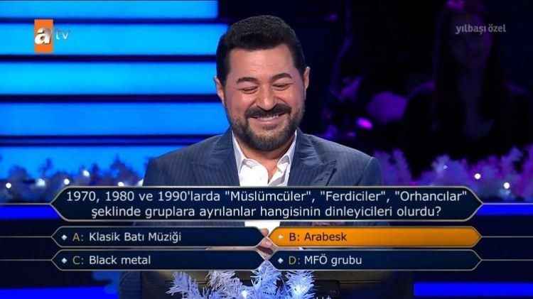 Kim Milyoner Olmak İster’de güldüren soru!