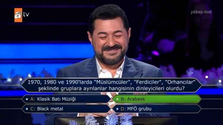 Kim Milyoner Olmak İster’de güldüren soru!