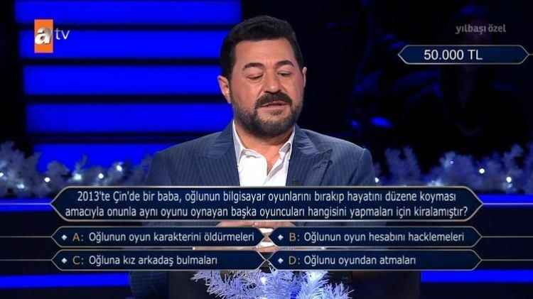 Kim Milyoner Olmak İster’de güldüren soru!