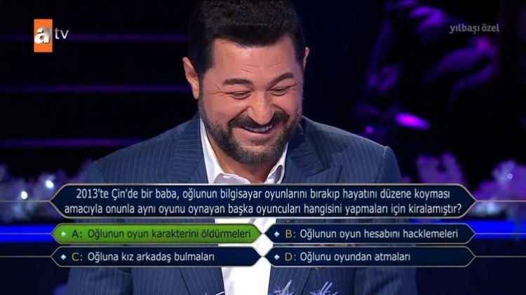 Kim Milyoner Olmak İster’de güldüren soru!