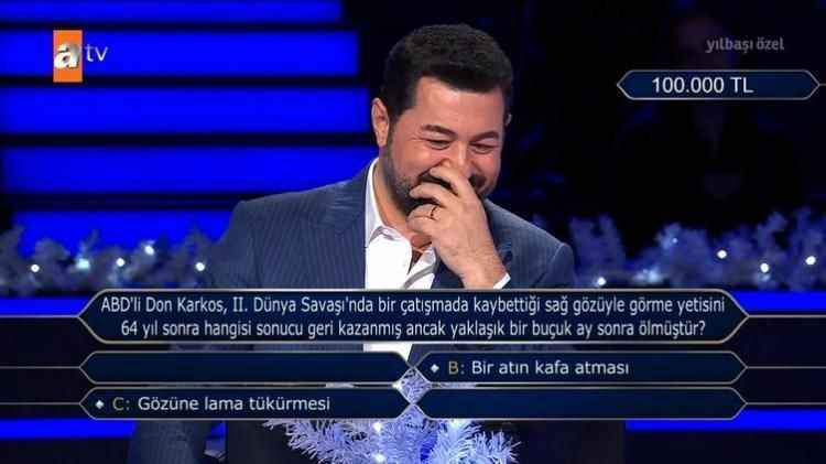 Kim Milyoner Olmak İster’de güldüren soru!