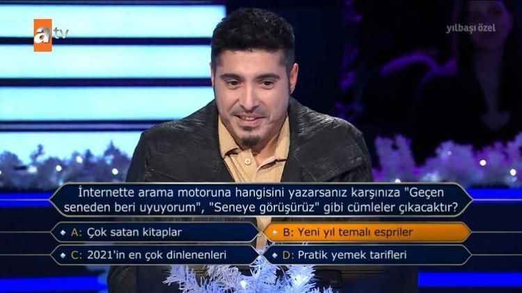 Kim Milyoner Olmak İster’de güldüren soru!