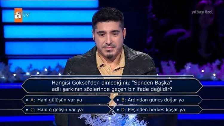 Kim Milyoner Olmak İster’de güldüren soru!
