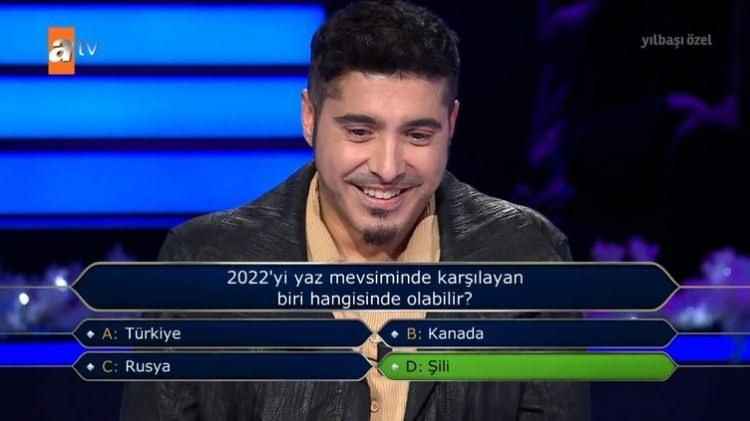Kim Milyoner Olmak İster’de güldüren soru!