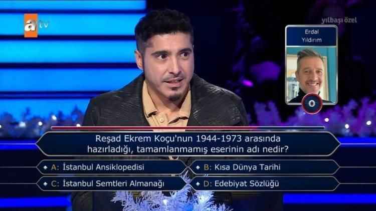 Kim Milyoner Olmak İster’de güldüren soru!