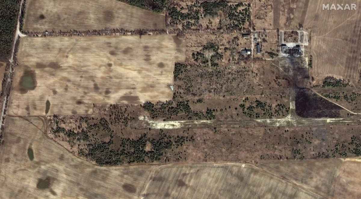 Rusların havadan ve karadan vurduğu Ukrayna, uzaydan görüntülendi