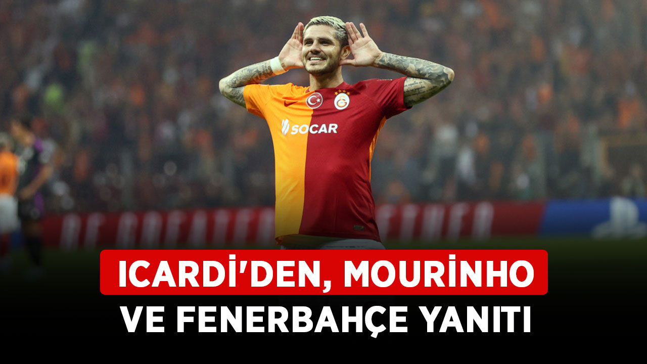 Icardi'den, Mourinho ve Fenerbahçe yanıtı