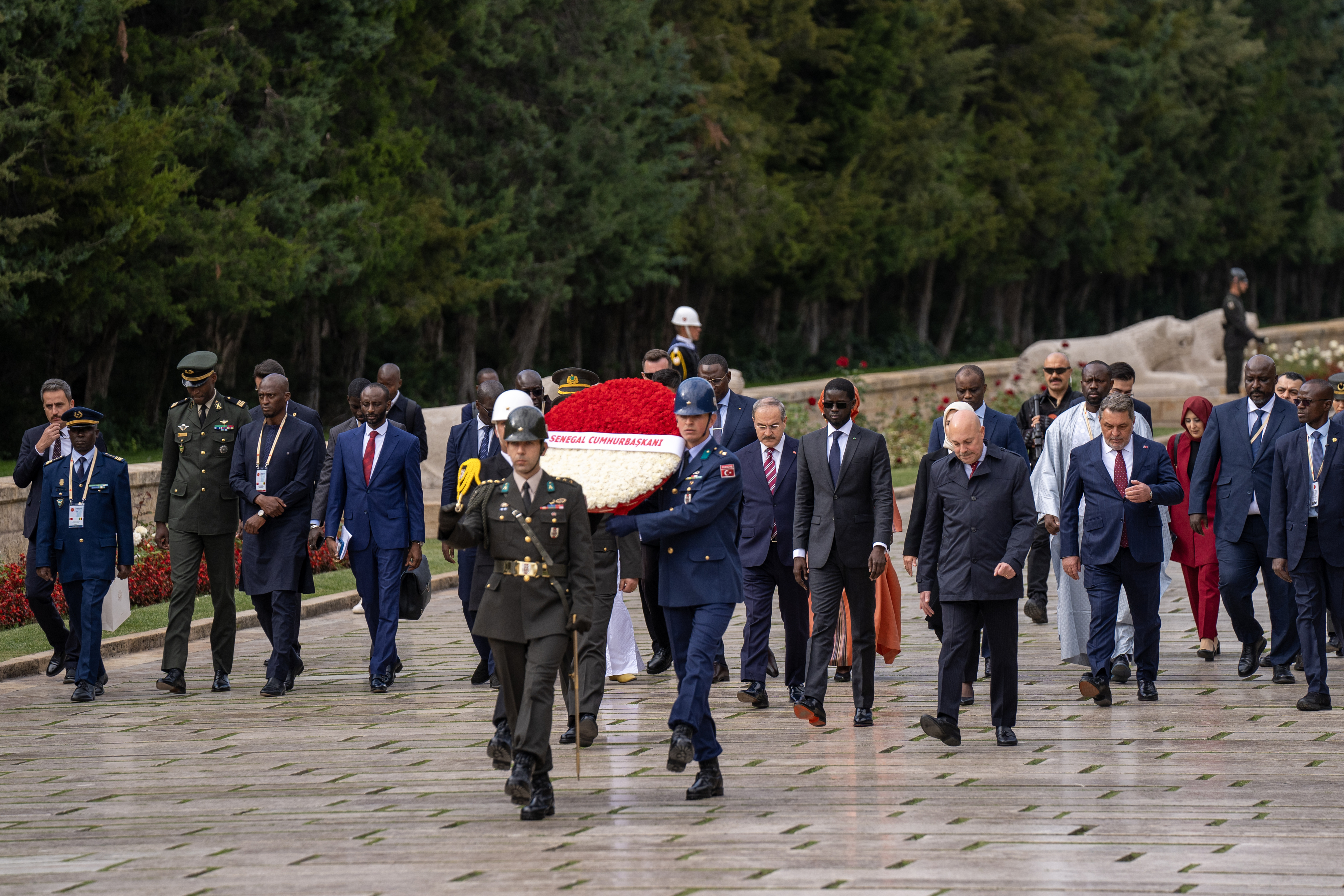 Cumhurbaşkanı Erdoğan, Senegalli Mevkidaşı Ile Bir Araya Geldi (1)