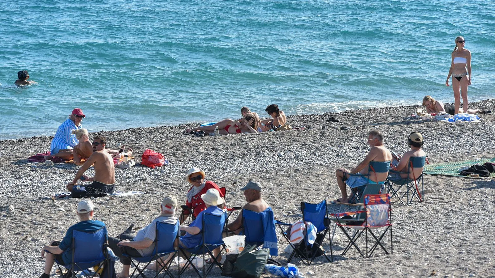 Ekim Ayında Deniz Keyfi Antalya'da Sıcaklık 30 Dereceye Dayandı2