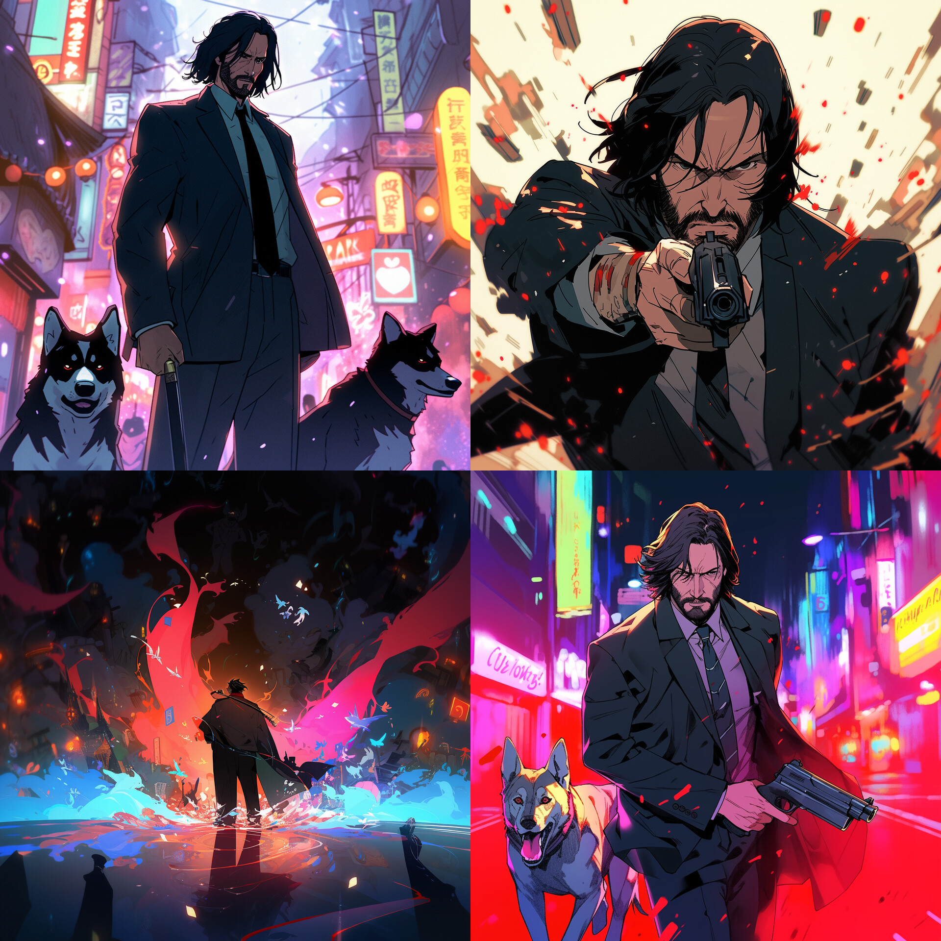 John Wick Animesi Hakkında Heyecan Verici Detay Suikastçının Geçmişine Yolculuk 2