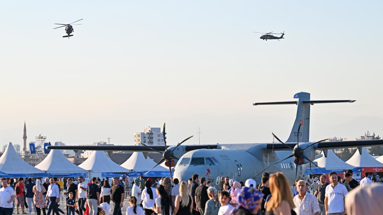 Teknofest Adana'da Ikinci Gün Etkinlikleri Başladı (2)