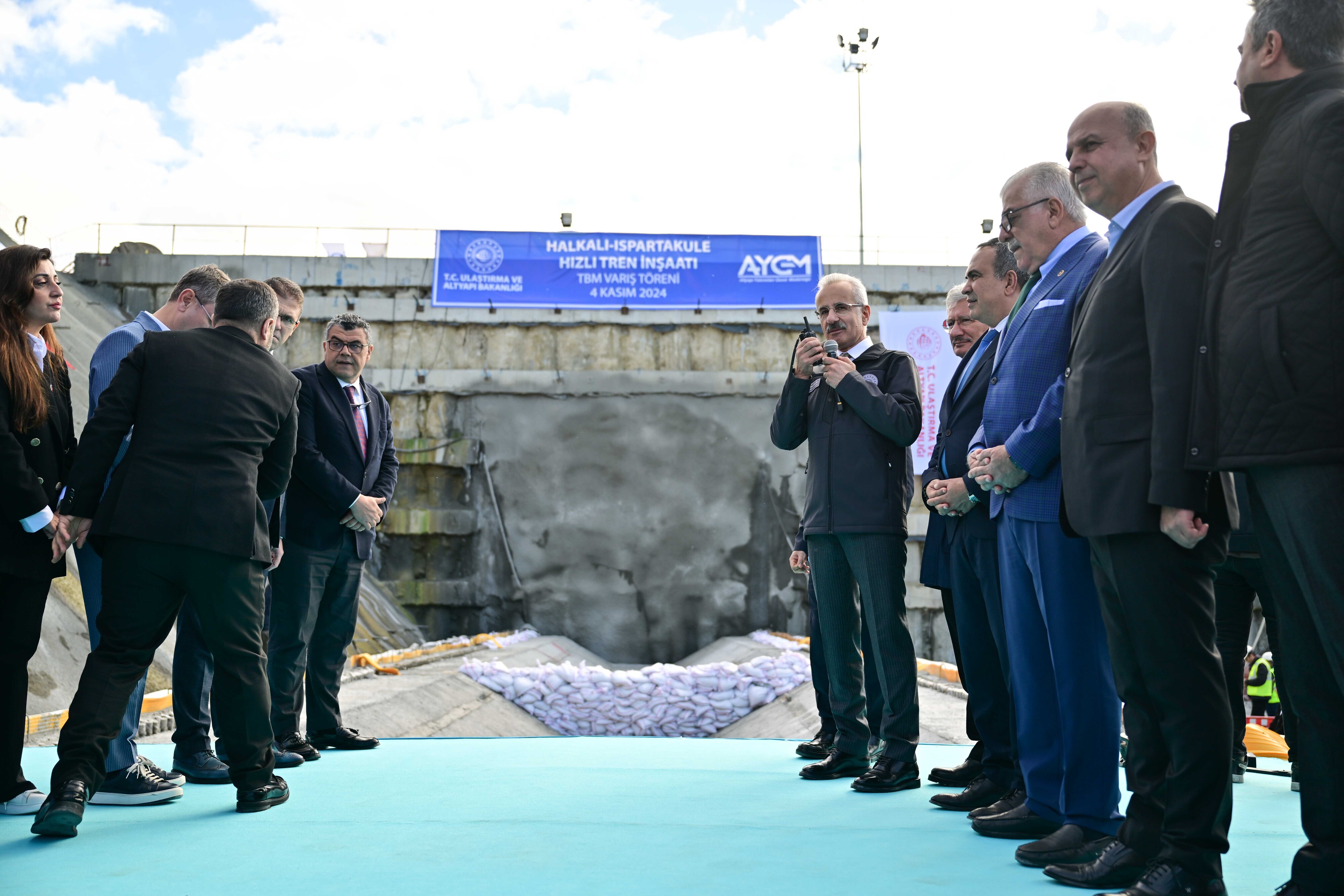 Bakan Uraloğlu Halkalı Ispartakule Etabının Yüzde 74'Ü Tamamlandı (3)