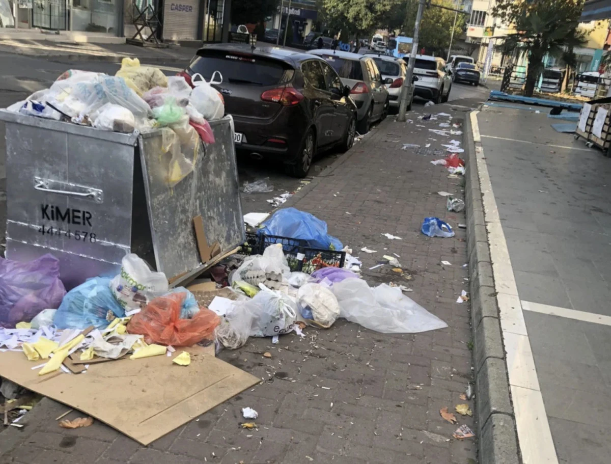 Chp'li 4 Belediyenin Işçileri Grevde Çöp Yığınları Sokakları Sarmaladı!2