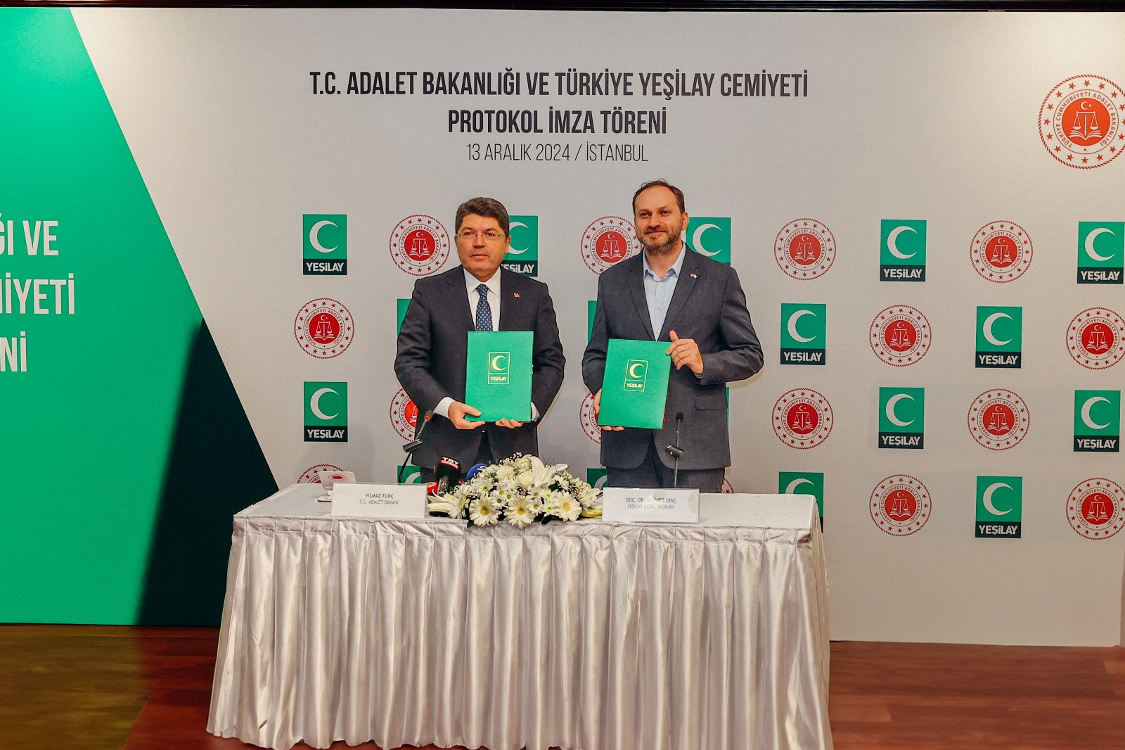 Adalet Bakanlığı Ve Yeşilay Cemiyeti, Bağımlılıkla Mücadele Için Imzaladıkları Protokolle Yeni Bir Dönem Başlatıyor (2)