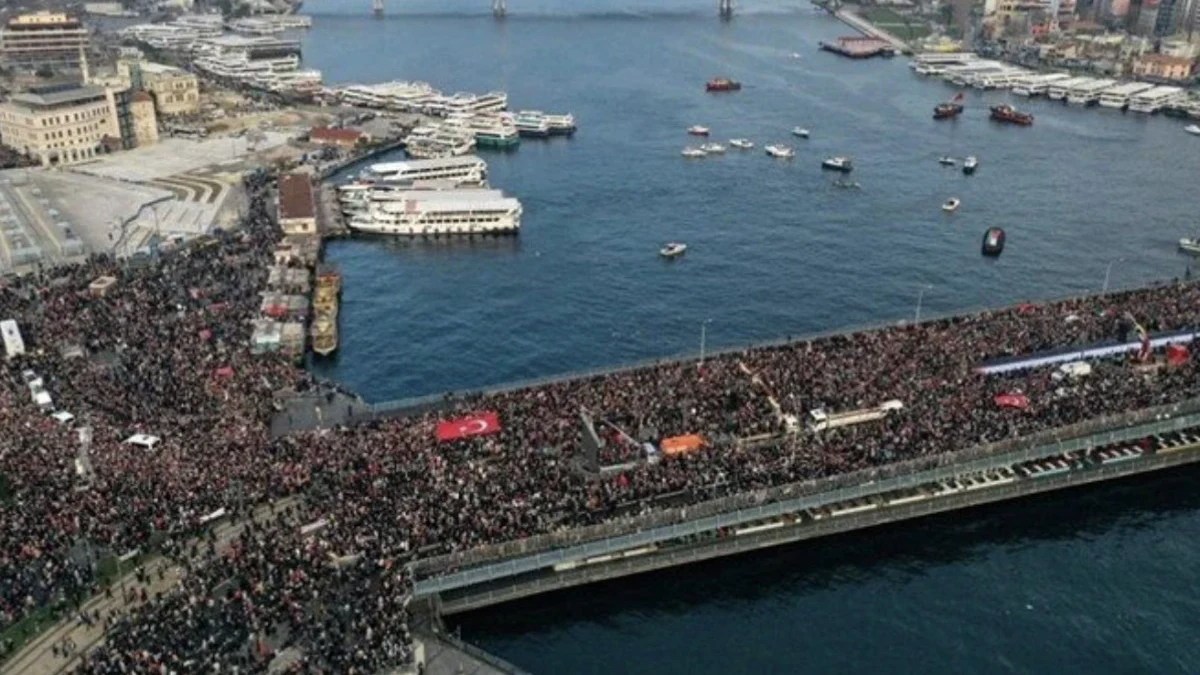 İstanbul'da Yüz Binler İsrail'in Katliamına 'Dur' Diyecek