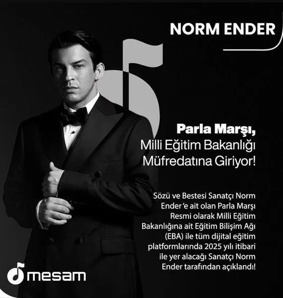 Norm Ender'in 'Parla'sı Meb Müfredatına Giriyor