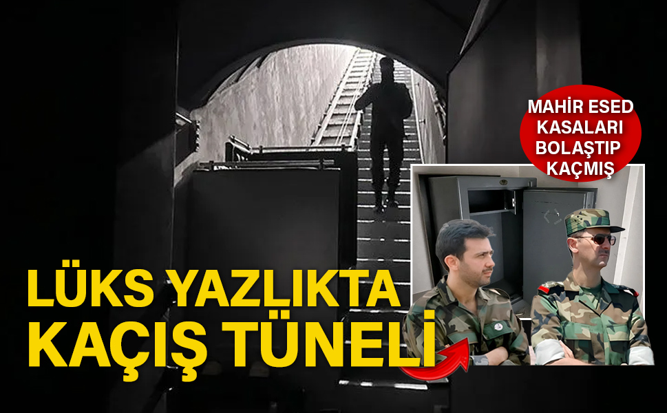 Mahir Esed'in yazlığının altında kasalarla dolu tüneller ve kapıları açılamayan odalar bulundu