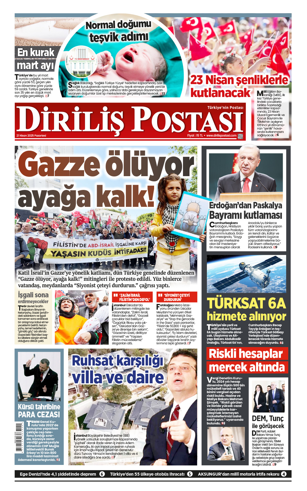 +1. Sayfa 21 Ni̇san