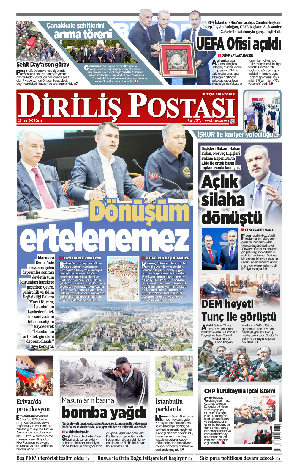 +1. Sayfa 25 Ni̇san