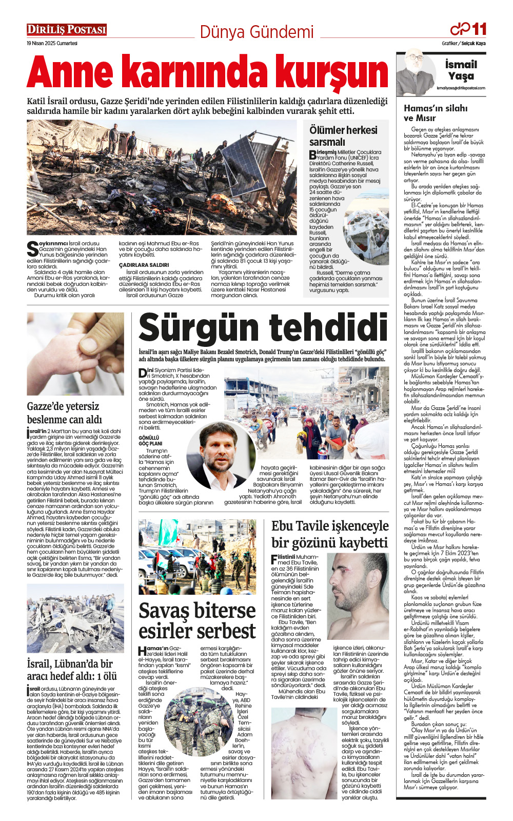 +1. Sayfa İç 19 Ni̇san