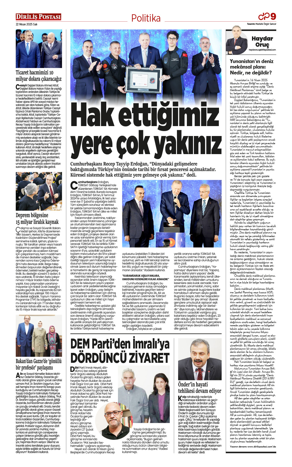 +1. Sayfa İç 22 Ni̇san