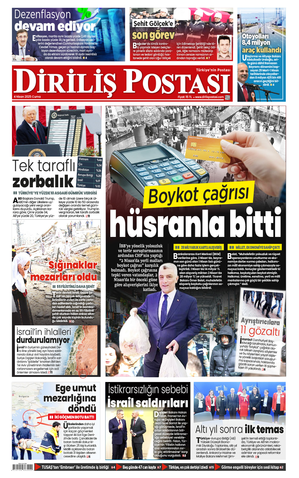 4Ni̇san Manşet