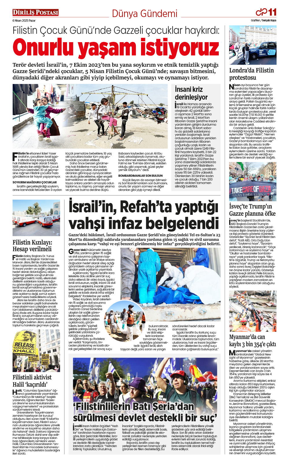 6 Nisan Pzr Manşet Iç