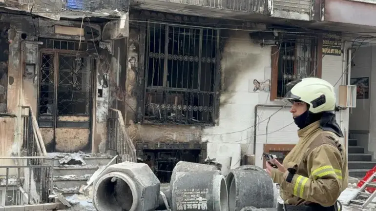 Esenyurt'ta Doğal Gaz Patlaması