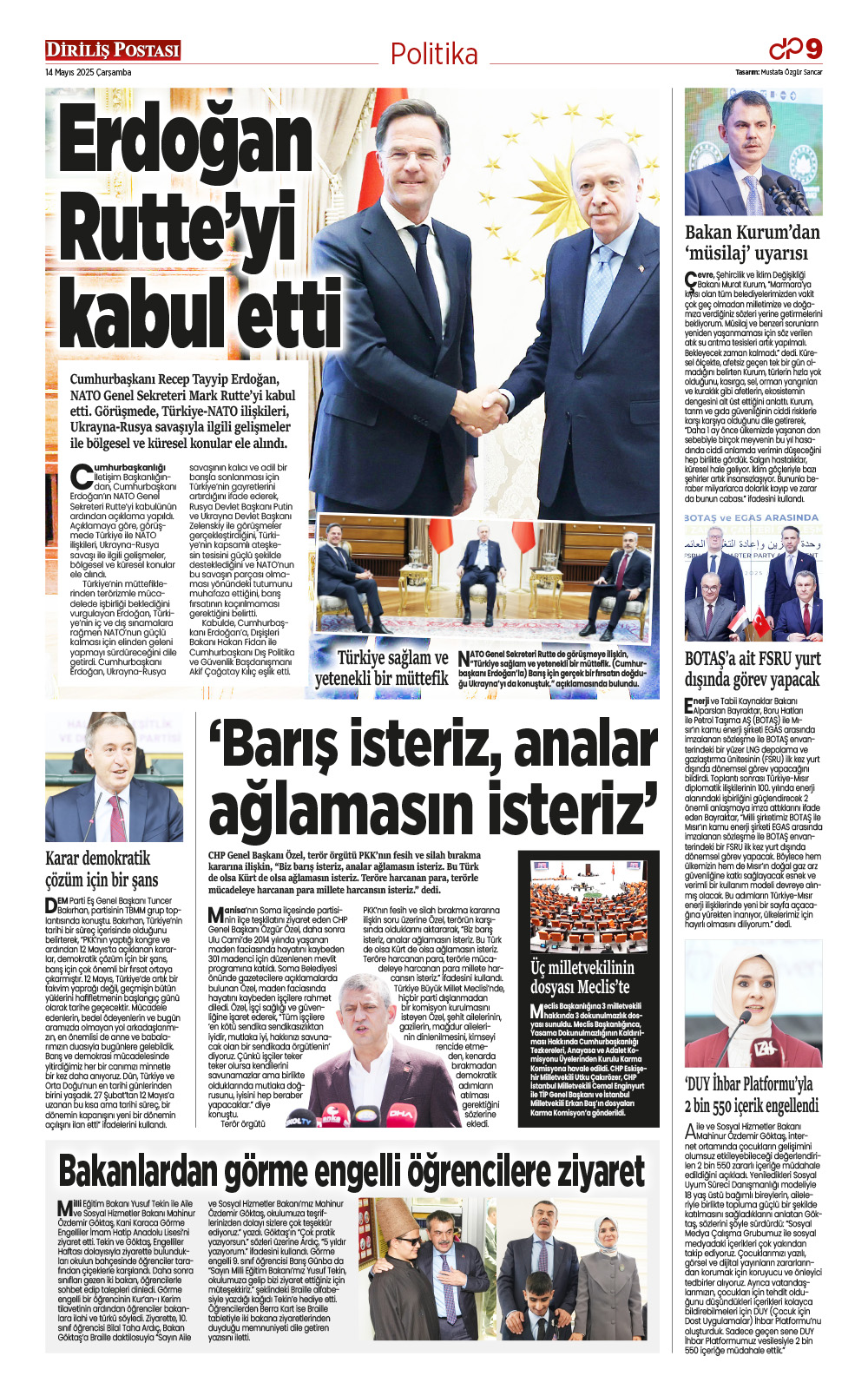 +1. Sayfa İç 14 Mayis