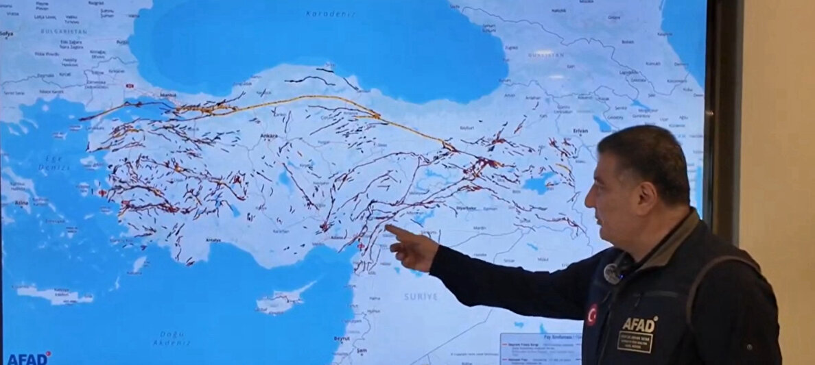 Afad Türkiye'de 485 Diri Fay Segmenti Var