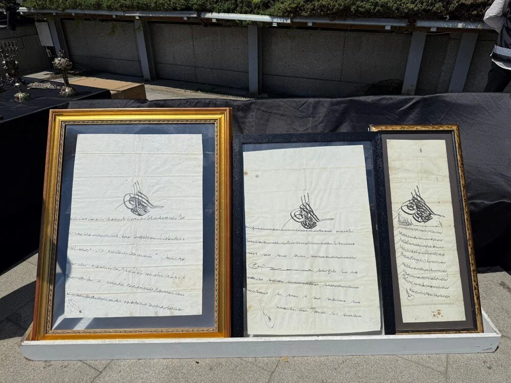 İstanbul'da Tarihi Eser Operasyonu-1