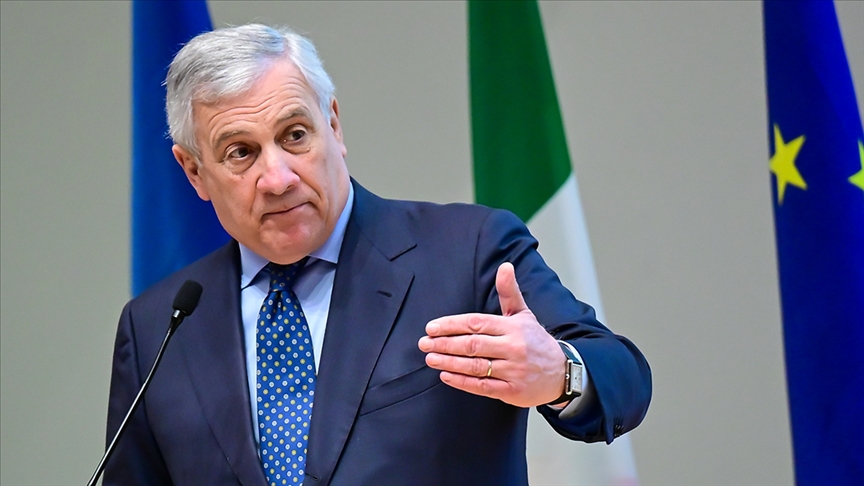 İtalya Başbakan Yardımcısı Ve Dışişleri Bakanı Antonio Tajani,
