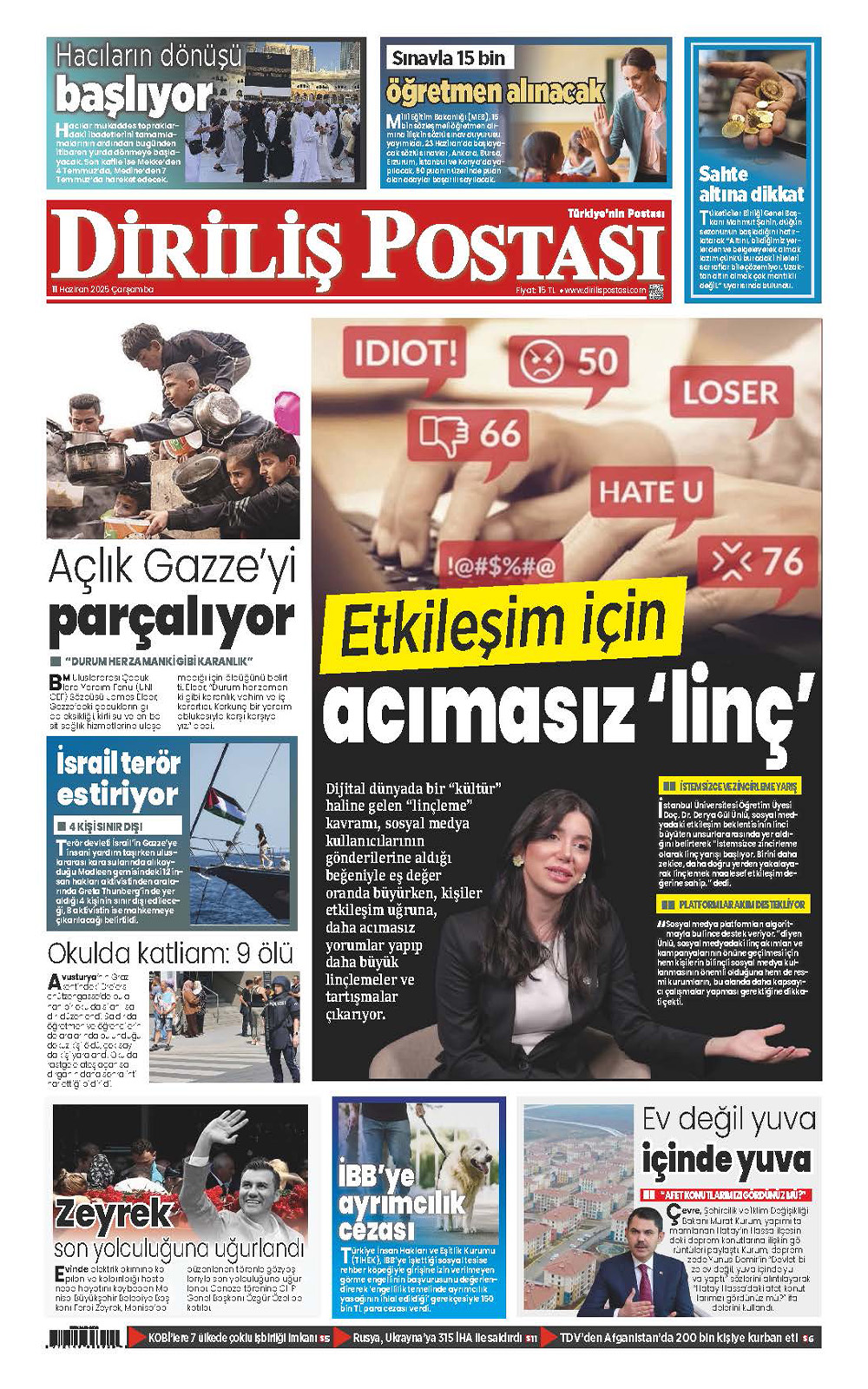 +1. Sayfa 11 Hazi̇ran