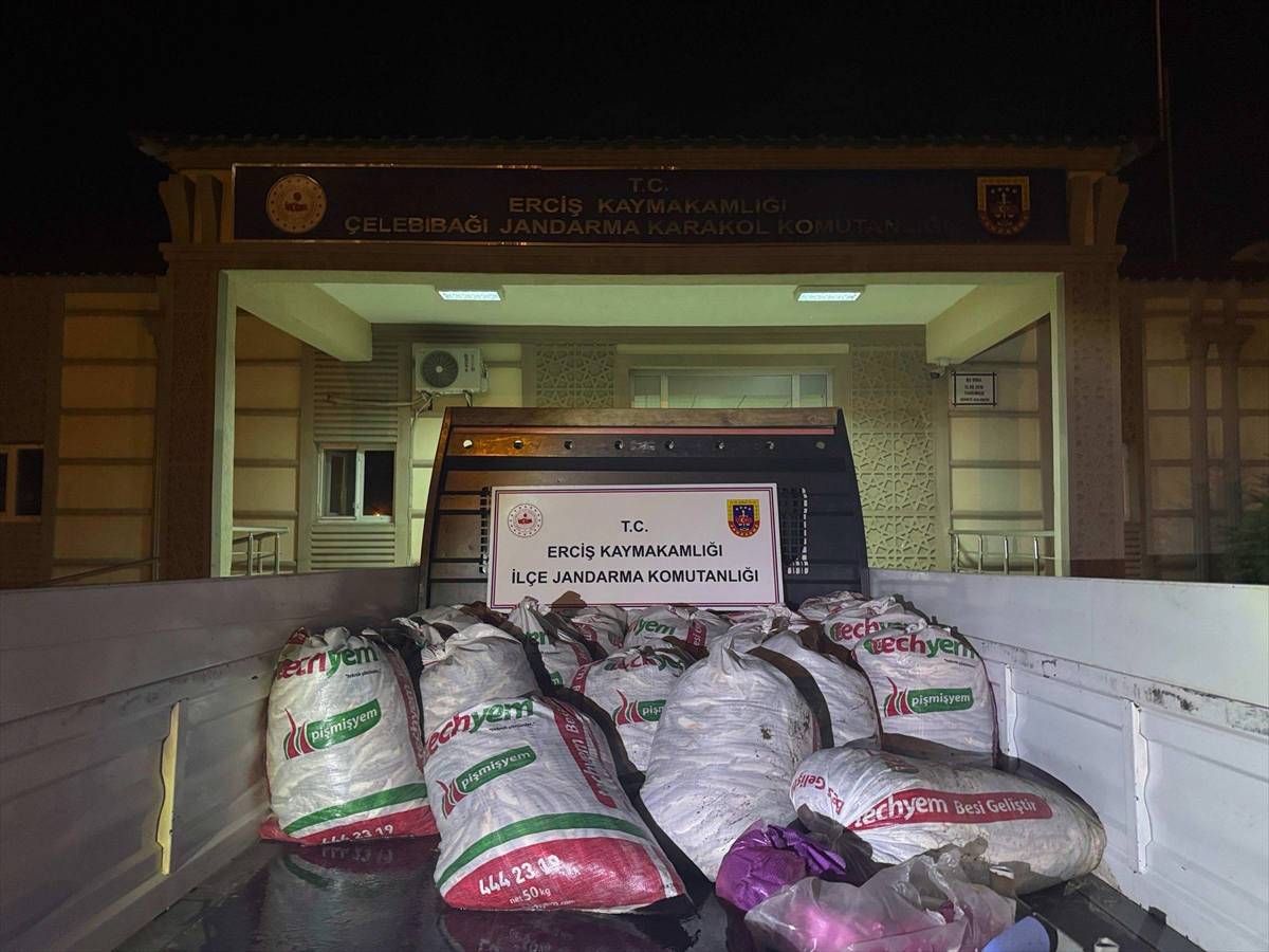Kaçak avlanan 2 ton inci kefali ele geçirildi
