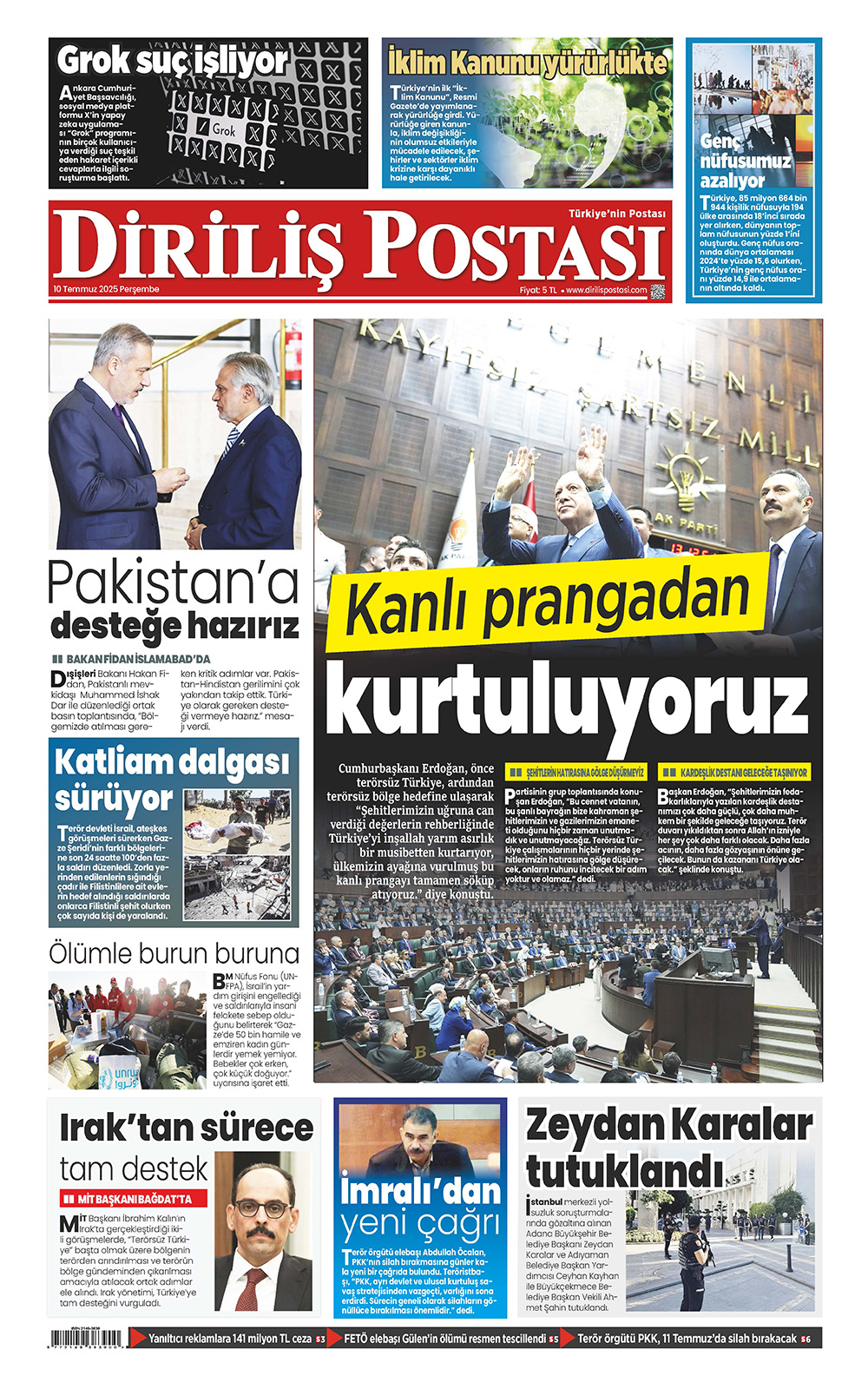 +1. Sayfa Şablon 10 Temmuz