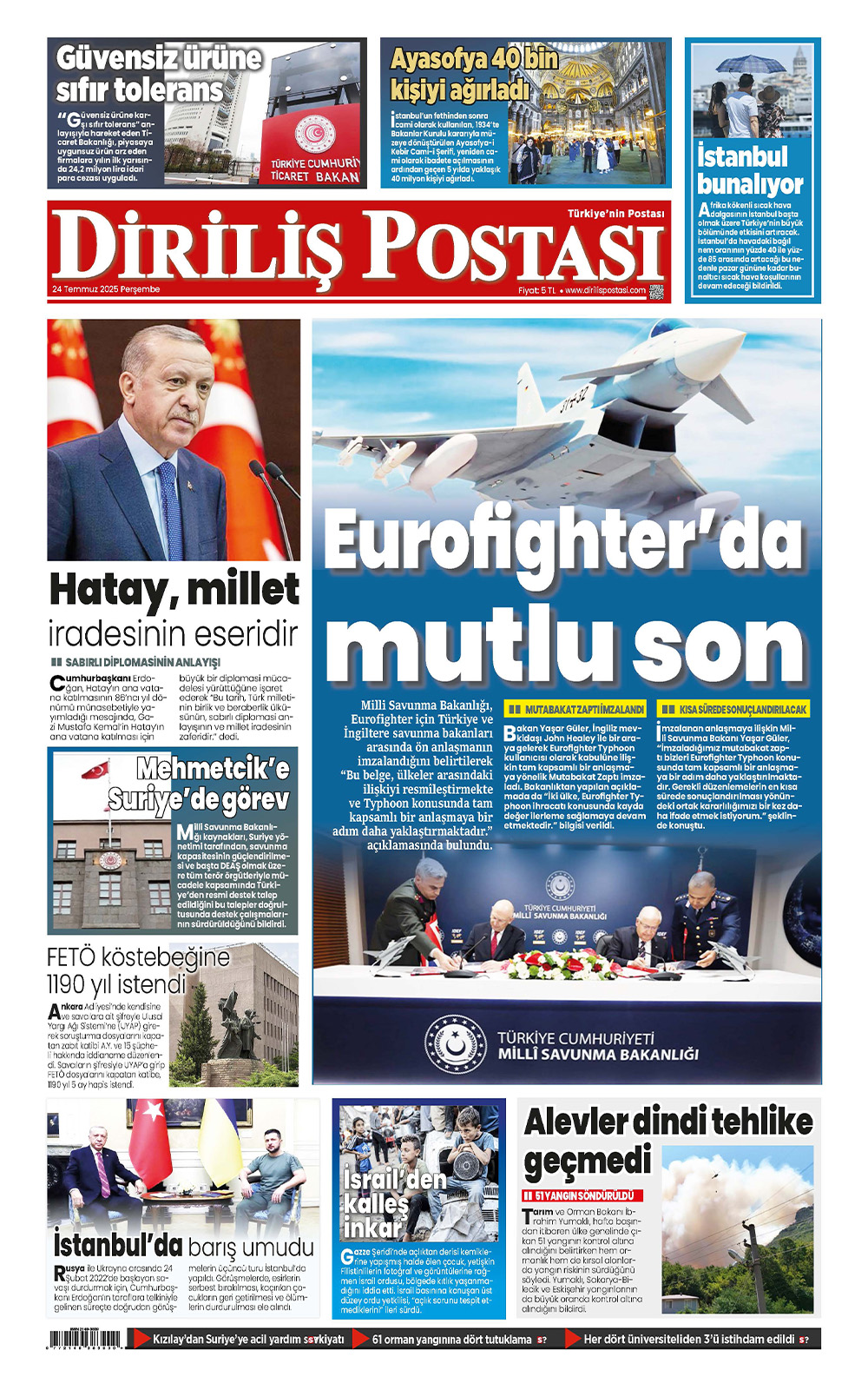 +1. Sayfa Şablon 24 Temmuz