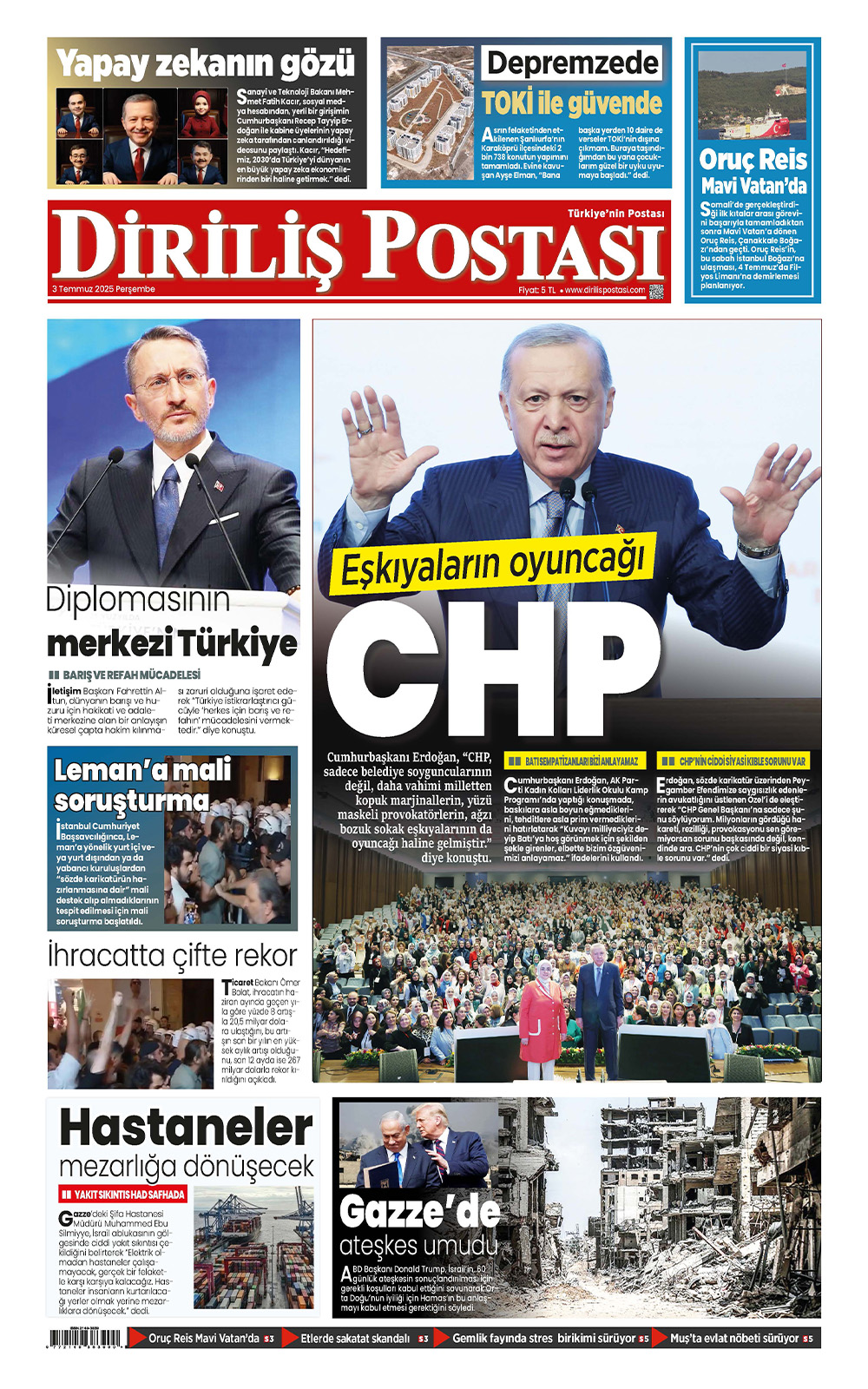 +1. Sayfa Şablon 3 Temmuz