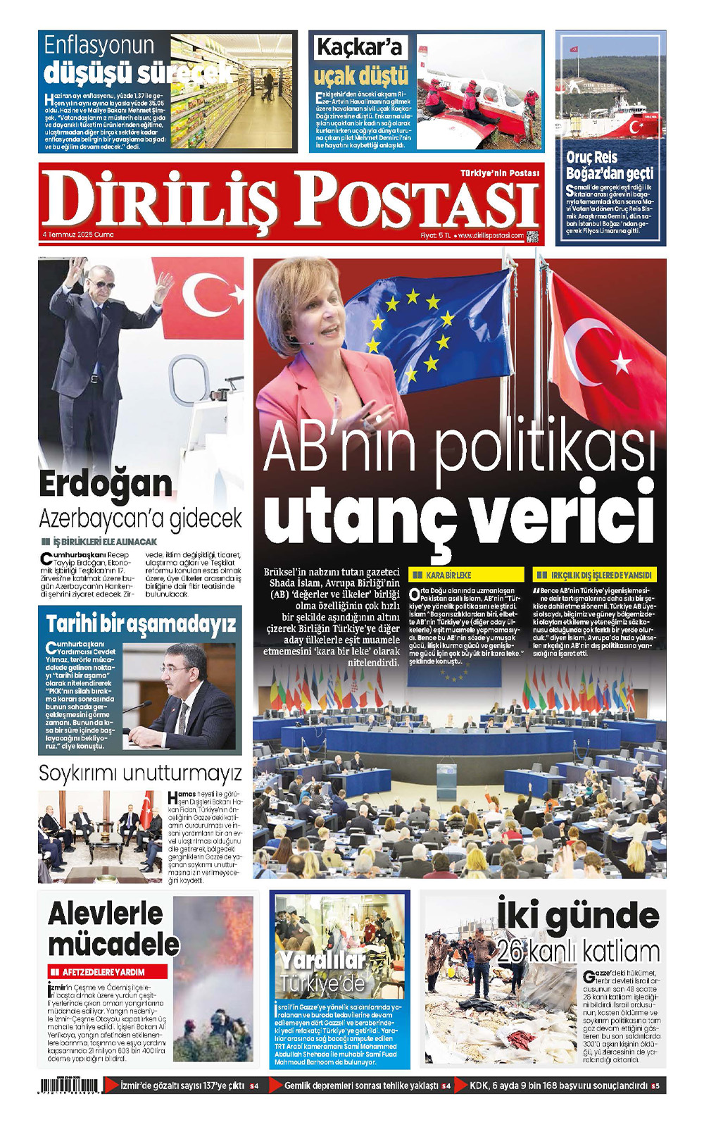 +1. Sayfa Şablon 4 Temmuz